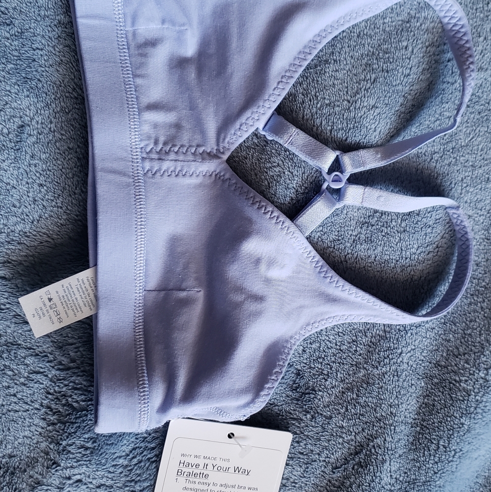 LLL (Ivivva) Have it your way bralette, child's 8